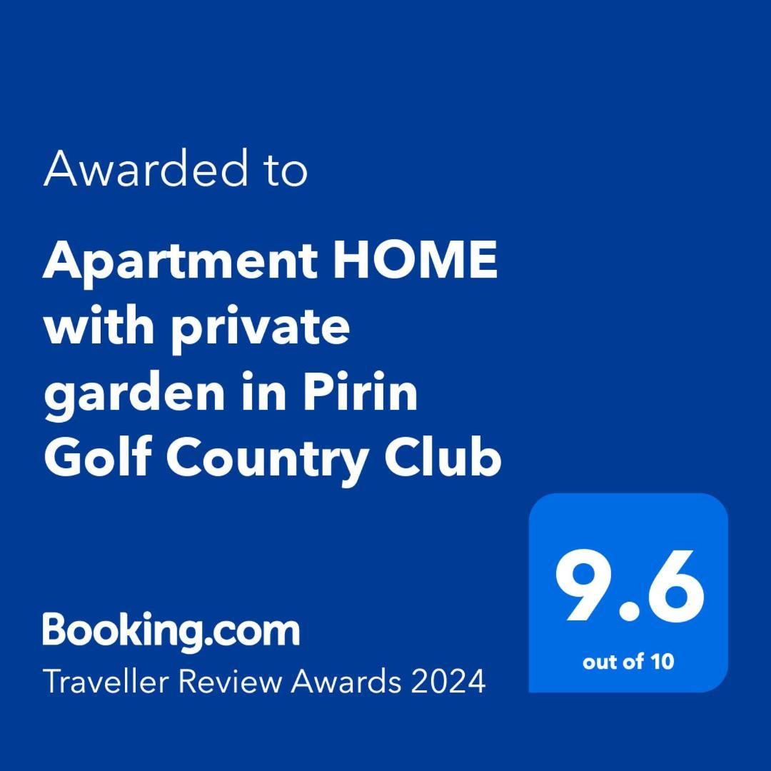 Pirin Golf Apartment Home With Private Garden Bansko Eksteriør billede